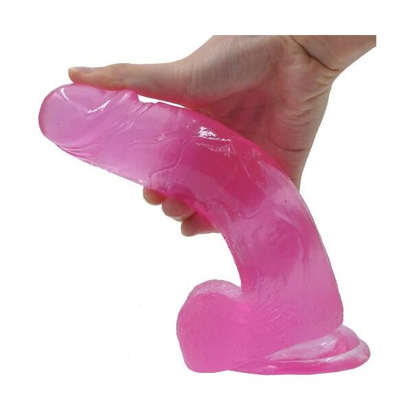 lovetoy dildo jelly studs pink