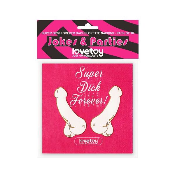 lovetoy tovaglioli party super dick