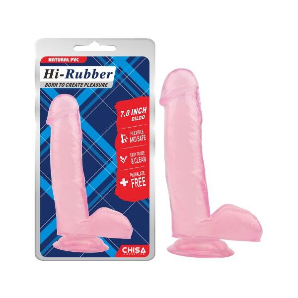 chisa novelties dildo rubber pink