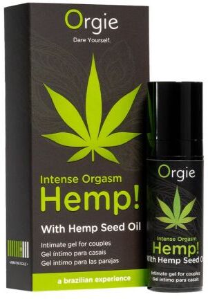 orgie gel stimolante orgasm hemp