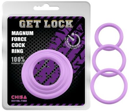 chisa novelties anelli fallici magnum force purple