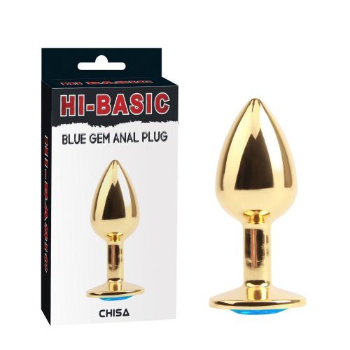 chisa novelties plug anale blue gem