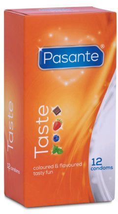 Profilattici Pasante Misti Taste  12 pz