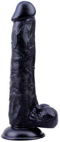 CHISA NOVELTIES Dildo Black Veined