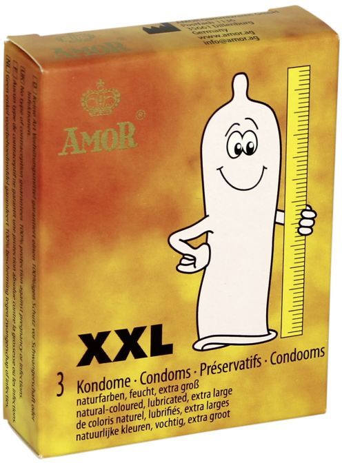 AMOR CONDOMS Profilattici amor XXL 3 pz