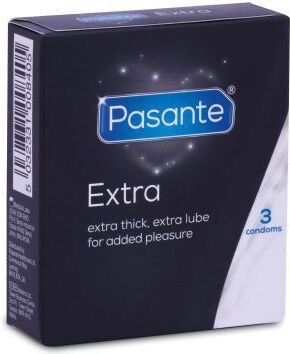 PASANTE Profilattici extra resistenti 3 pz