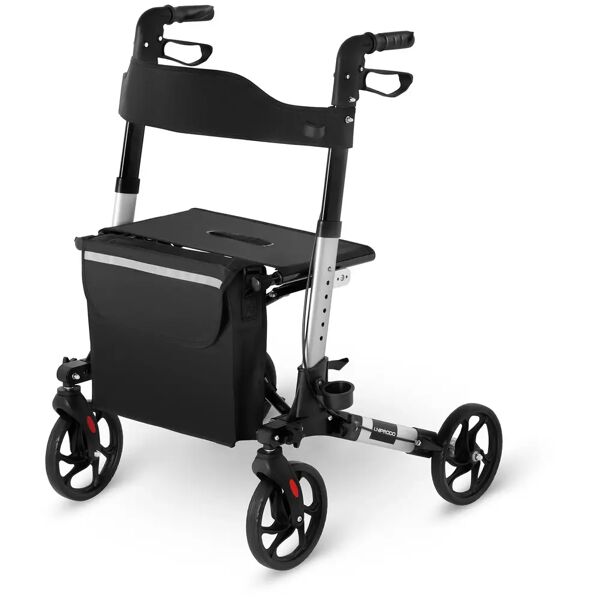 uniprodo deambulatore rollator - argento - 136 kg uni_roll_01 df