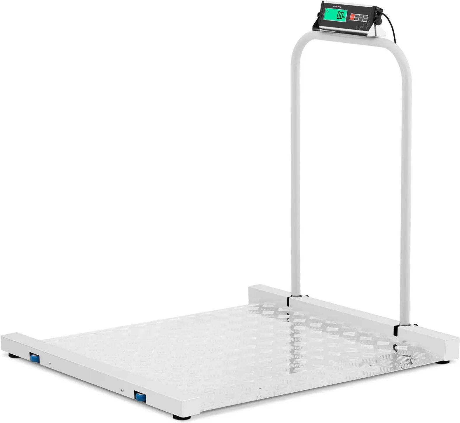 steinberg bilancia da pavimento - 300 kg / 100 g - 100 x 95 cm - lcd sbs-wcs-300