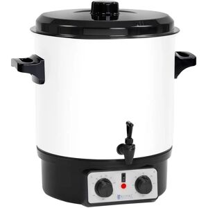 Royal Catering Bollitore vin brulè - 27 L - Timer - rubinetto di scarico RCMW-27DT