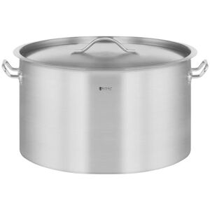 Royal Catering Pentola per induzione in acciaio inox 44 L RCST-44E3-S