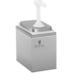 Royal Catering Dispenser per salse - 2 pompe - 2 x 1 L RCDI-2L