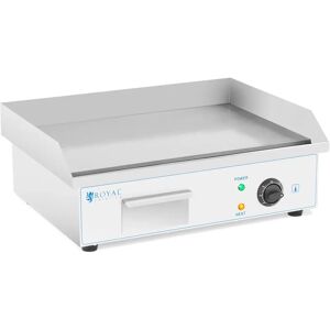 Royal Catering Fry top elettrico - Piastra liscia in acciaio inox - 55 cm -  - 3000 W RC-EG54