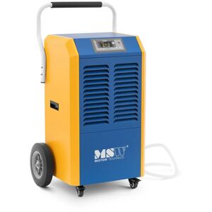 MSW Deumidificatore elettrico professionale - 138 l/giorno - 130 - 150 m² - 1300 m³/h - Con maniglia -DEH712H