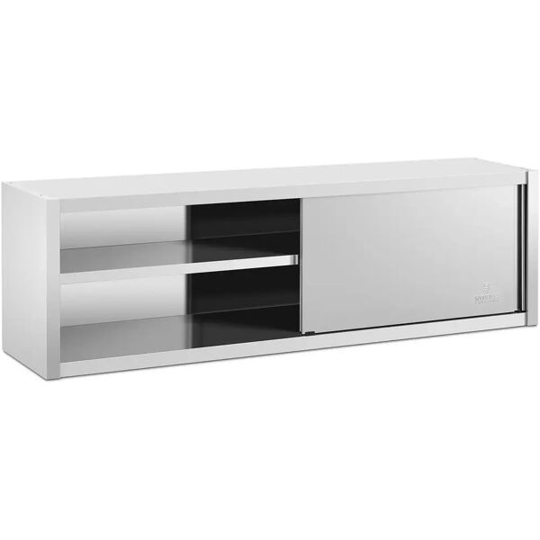 royal catering pensile acciaio inox - 200 x 45 cm - 30 kg rcsswc-200x45-s