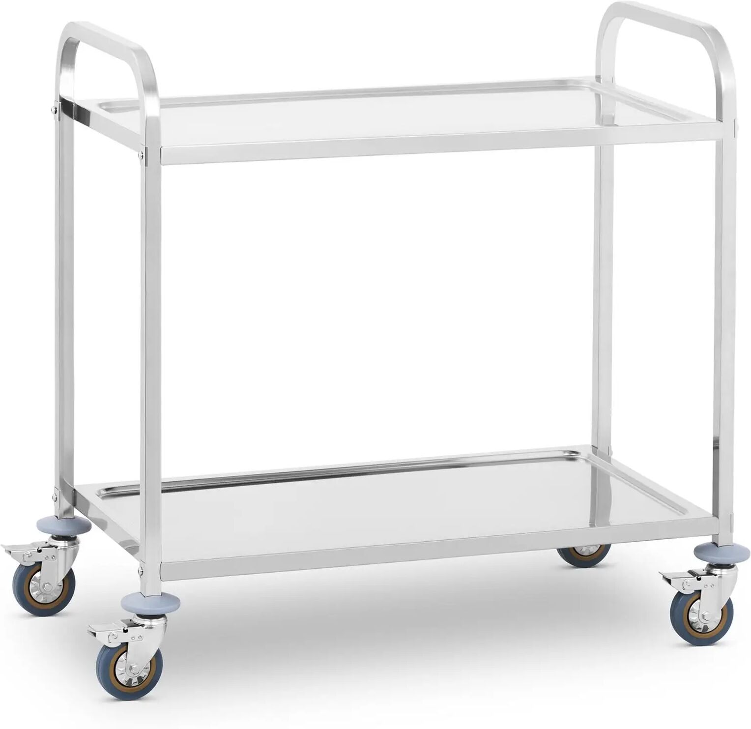 royal catering carrello di servizio - 2 piani - fino a 160 kg rcsw 2