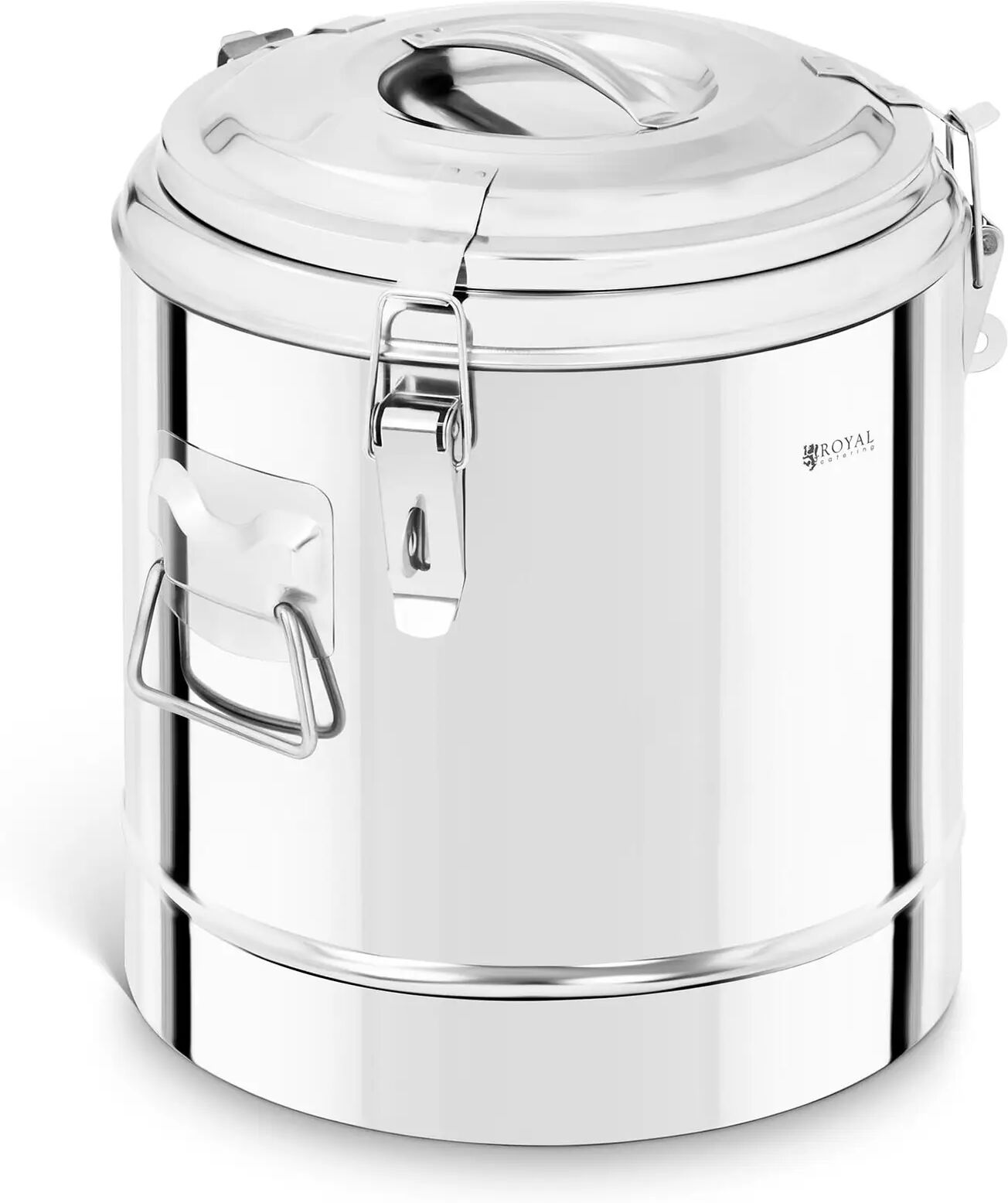 royal catering contenitore termico in acciaio inox - 10,5 l rctp-12e