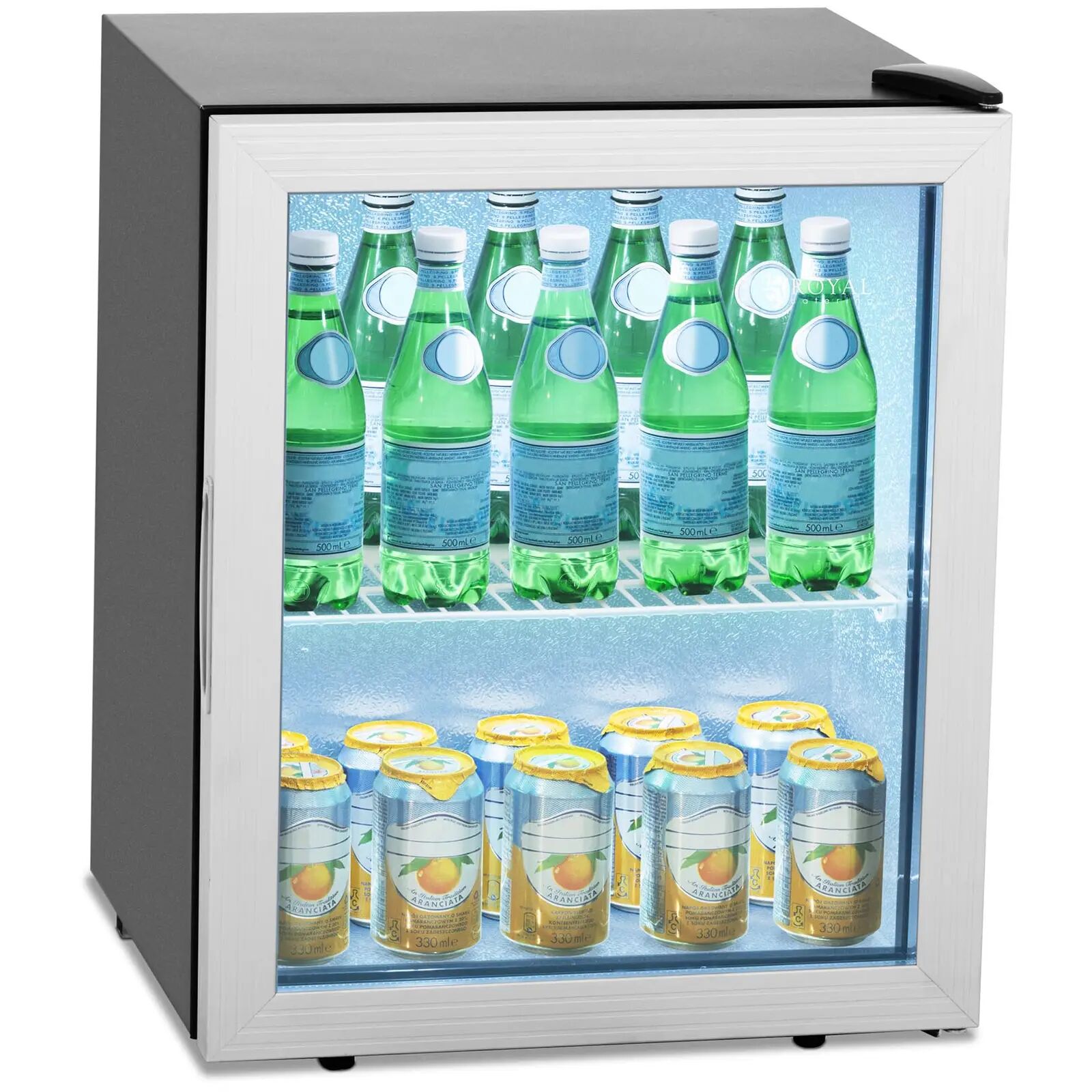 royal catering vetrina frigo per bibite da banco - 54 l rcgk-54a