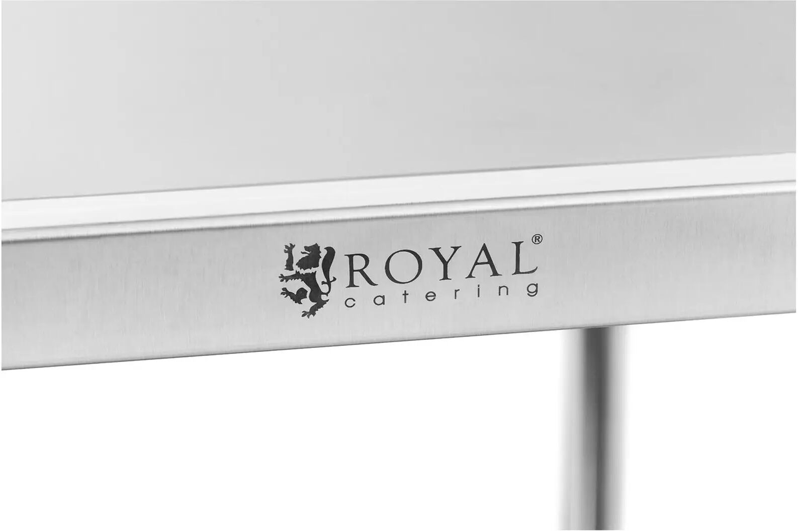 royal catering carrello di servizio - 2 ripiani - fino a 40 kg - ripiano di 82 x 50 cm -  rc_sstwh_02