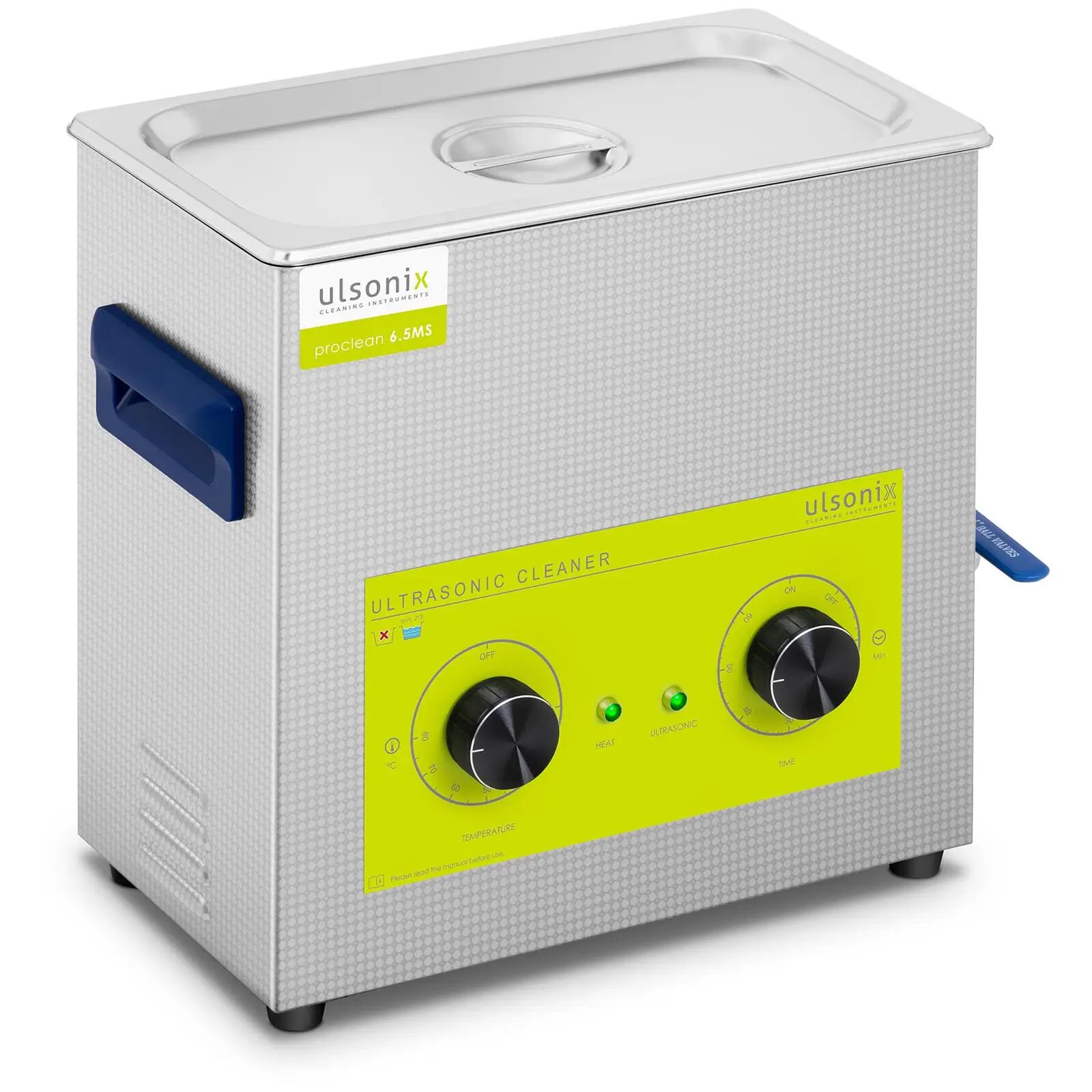 ulsonix lavatrice a ultrasuoni - 6,5 litri - 180 w proclean 6.5ms