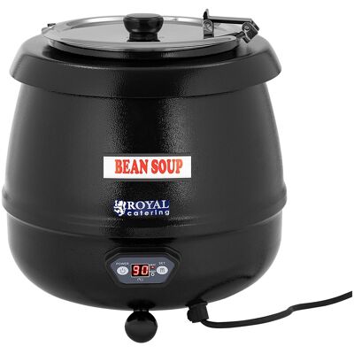 Royal Catering Zuppiera elettrica - 10 Litri - Digitale RCST-9400D Royal Catering Zuppiera elettrica - 10 Litri - Digitale RCST-9400D