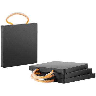 MSW Piastra di appoggio - 30 x 30 x 3 cm - Capacità di carico fino a 7.000 kg - 4 pezzi -CP-300-7H MSW Piastra di appoggio - 30 x 30 x 3 cm - Capacità di carico fino a 7.000 kg - 4 pezzi -CP-300-7H