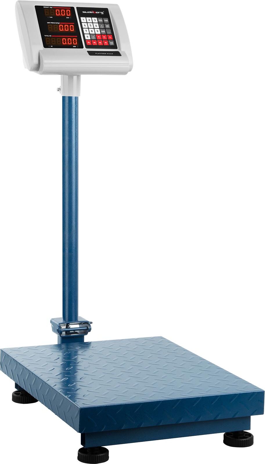 Steinberg Bilancia a piattaforma - 300 kg / 50 g - 40 x 50 cm - compatta SBS-PF-300/50C Steinberg Bilancia a piattaforma - 300 kg / 50 g - 40 x 50 cm - compatta SBS-PF-300/50C