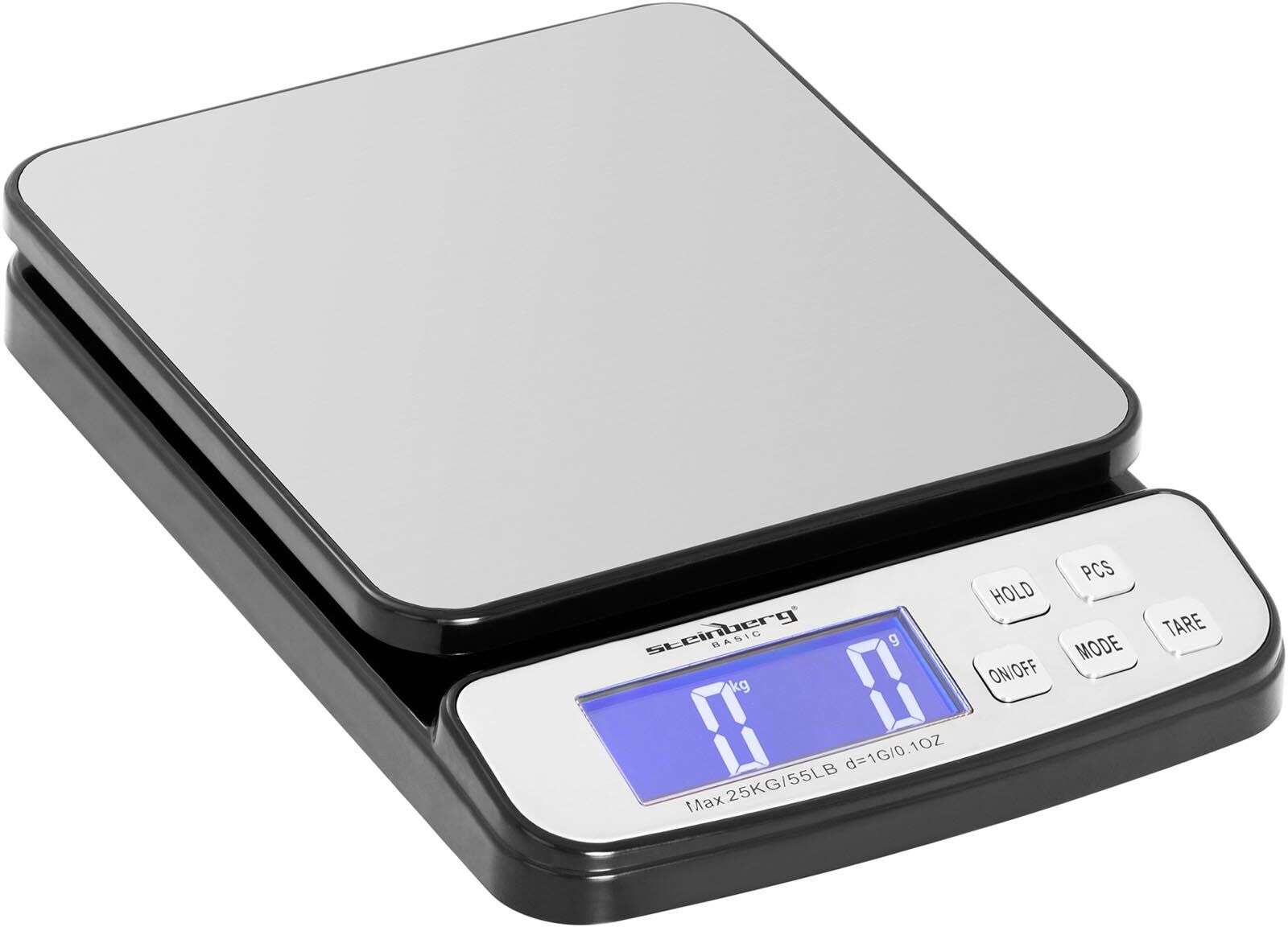 Steinberg Bilancia pesalettere digitale - 25 kg / 1 g SBS-PT-25000 Steinberg Bilancia pesalettere digitale - 25 kg / 1 g SBS-PT-25000