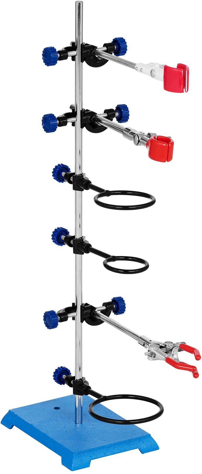 Steinberg Supporto da laboratorio - con morsetto, anello e raccordo SBS-LS-200 Steinberg Supporto da laboratorio - con morsetto, anello e raccordo SBS-LS-200