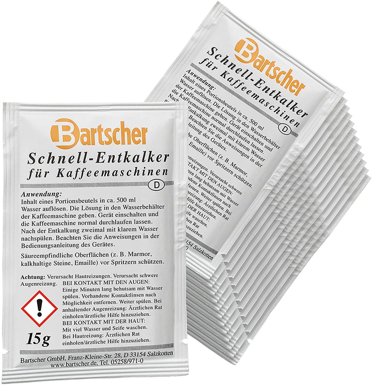 Bartscher Decalcificante, macchine del caffè, 30 pezzi 190065 Bartscher Decalcificante, macchine del caffè, 30 pezzi 190065