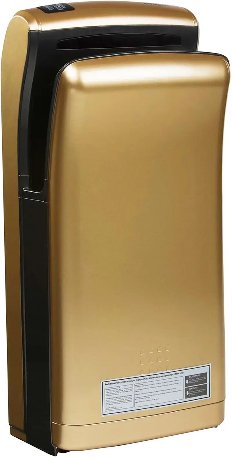 physa asciugamani elettrico - 1200 w - oro bari gold