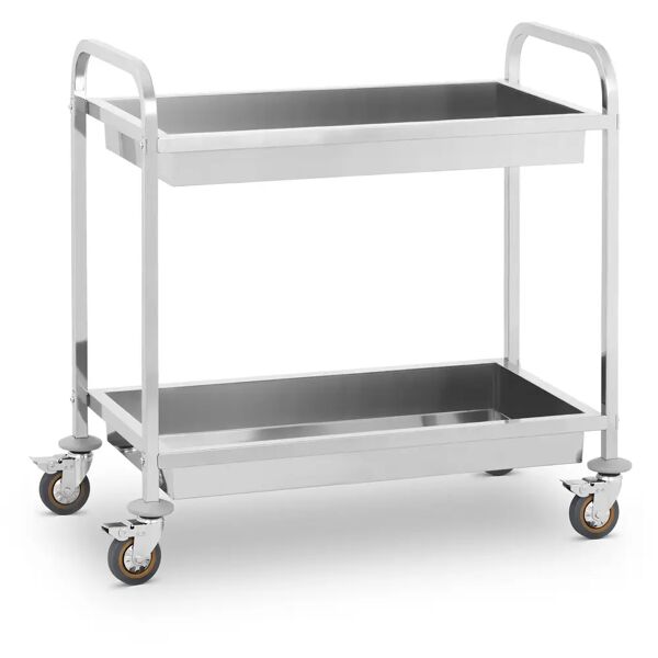 royal catering carrello di servizio - 2 contenitori - fino a 320 kg rcgw 2