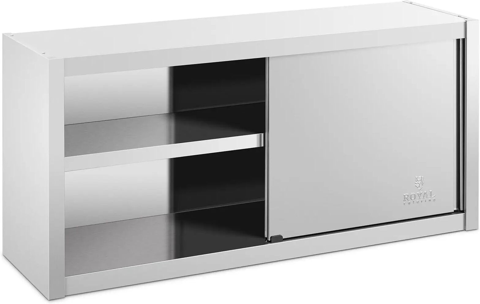 Royal Catering Pensile in acciaio inox - 120 x 45 cm RCSSWC-120X45-S