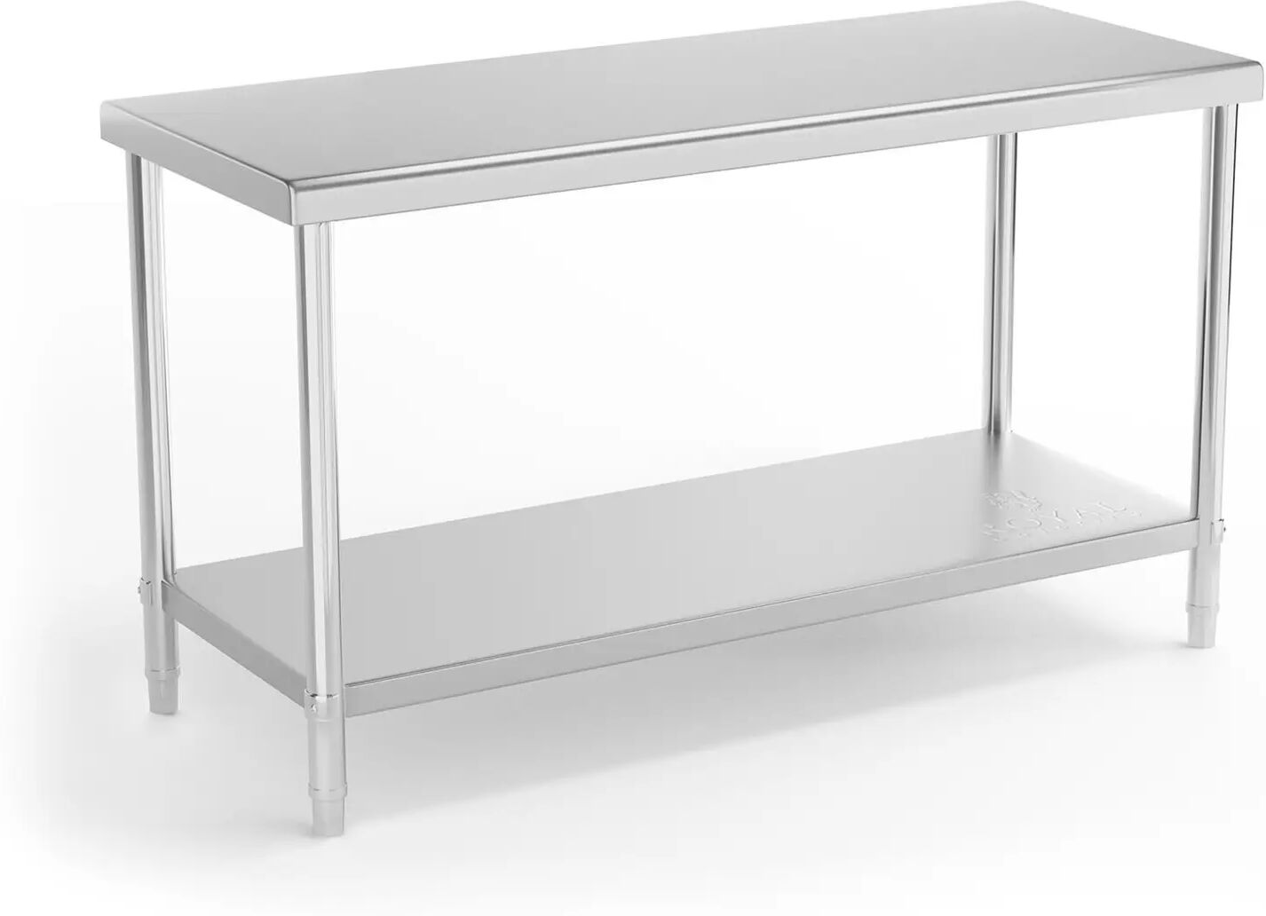 Royal Catering Tavolo inox - 150 x 60 cm - Portata: 230 kg RCAT-150/60-NW