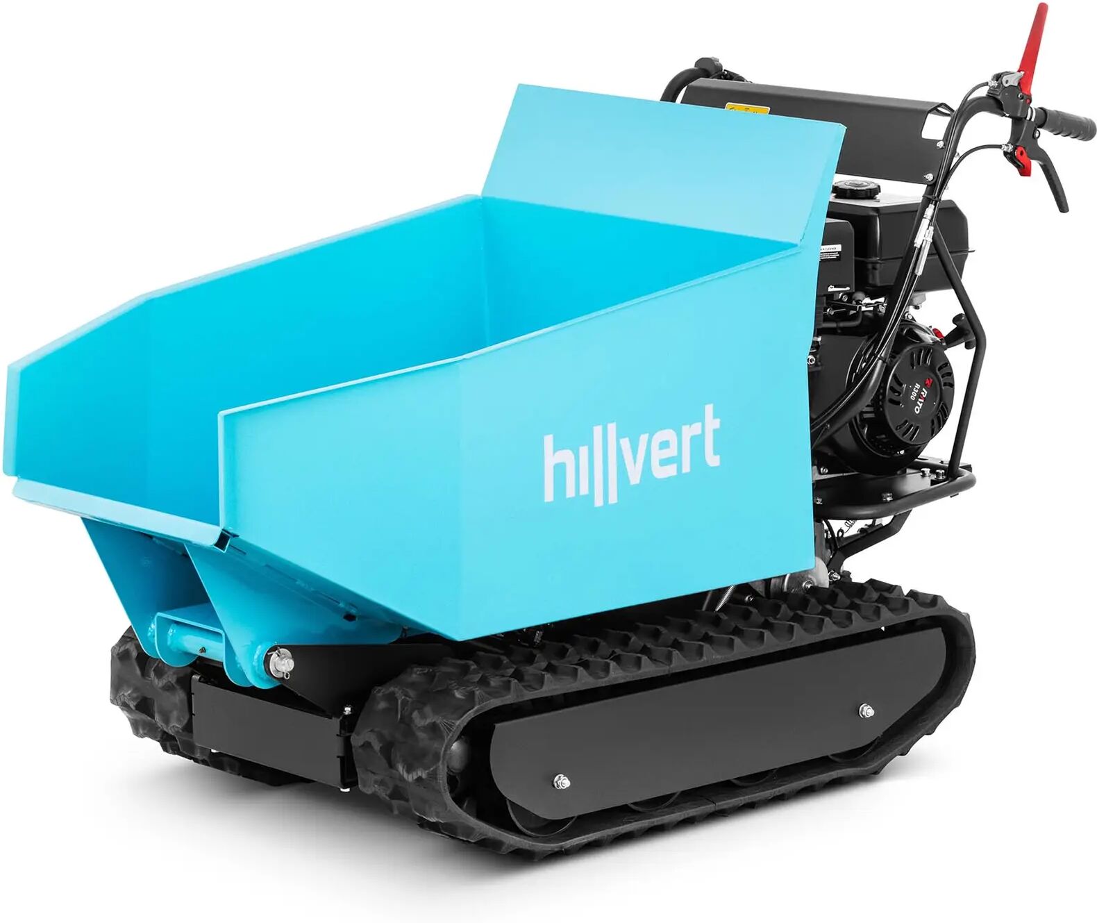 hillvert Carriola a motore - Cingolata - Fino a 500 kg - 6.7 kW HT-MD-500B