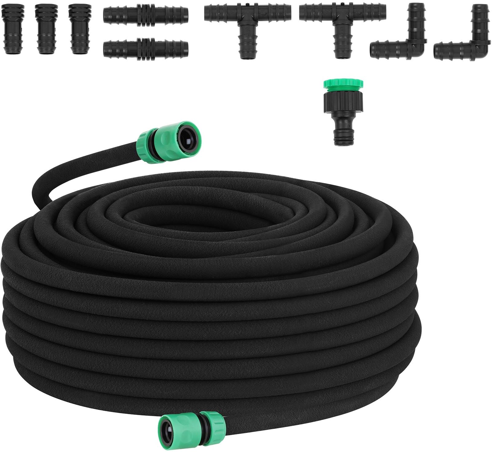 hillvert Tubo poroso per irrigazione a goccia - 50 m + presa rubinetto HT-COSTIGAN- 50X12S05 hillvert Tubo poroso per irrigazione a goccia - 50 m + presa rubinetto HT-COSTIGAN- 50X12S05