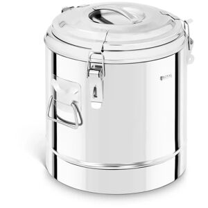 Royal Catering Contenitore termico in acciaio inox - 10,5 L RCTP-12E