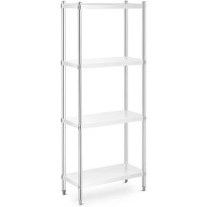 Royal Catering Scaffale metallico - 70 x 40 x 180 cm -  - 200 kg RCER-7040