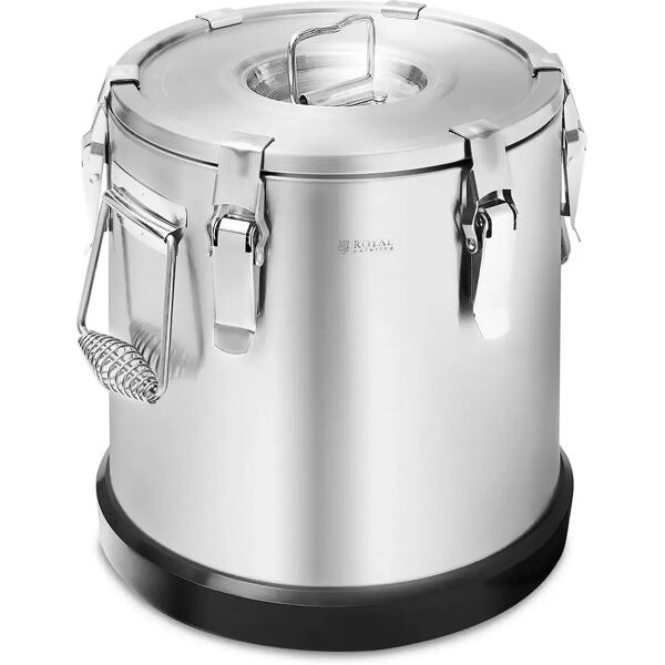 royal catering contenitore termico per alimenti in acciaio inox - 15 l rc-tft15