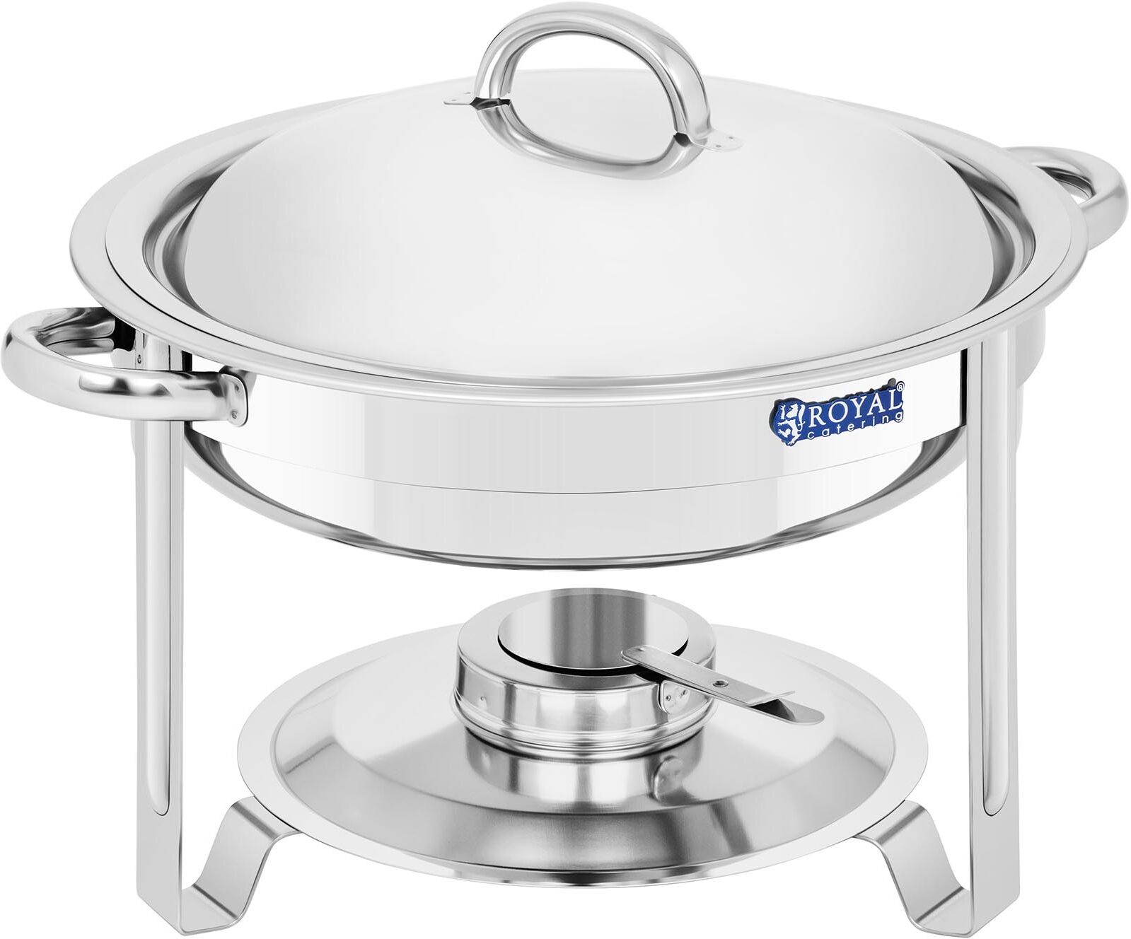 Royal Catering Chafing dish - rotondo - 3,6 L RCCD-5-60 Royal Catering Chafing dish - rotondo - 3,6 L RCCD-5-60