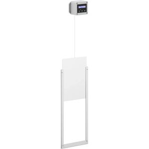 Wiesenfield Porta automatica per pollaio - Timer, sensore luce - Funzionamento a batteria - Copertura impermeabile - Misurazione esatta lumen WIE-CCD-200