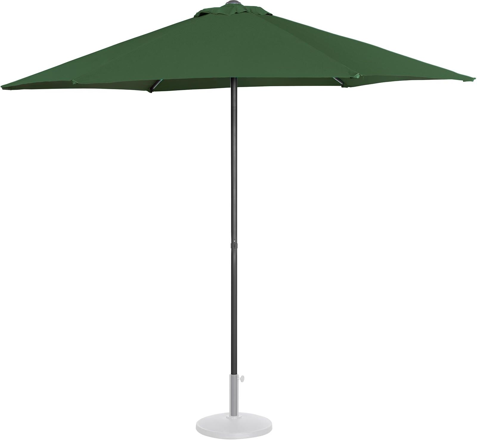 Uniprodo Ombrellone da esterno - palo centrale - verde - esagonale - Ø 270 cm UNI_UMBRELLA_MR270GR Uniprodo Ombrellone da esterno - palo centrale - verde - esagonale - Ø 270 cm UNI_UMBRELLA_MR270GR