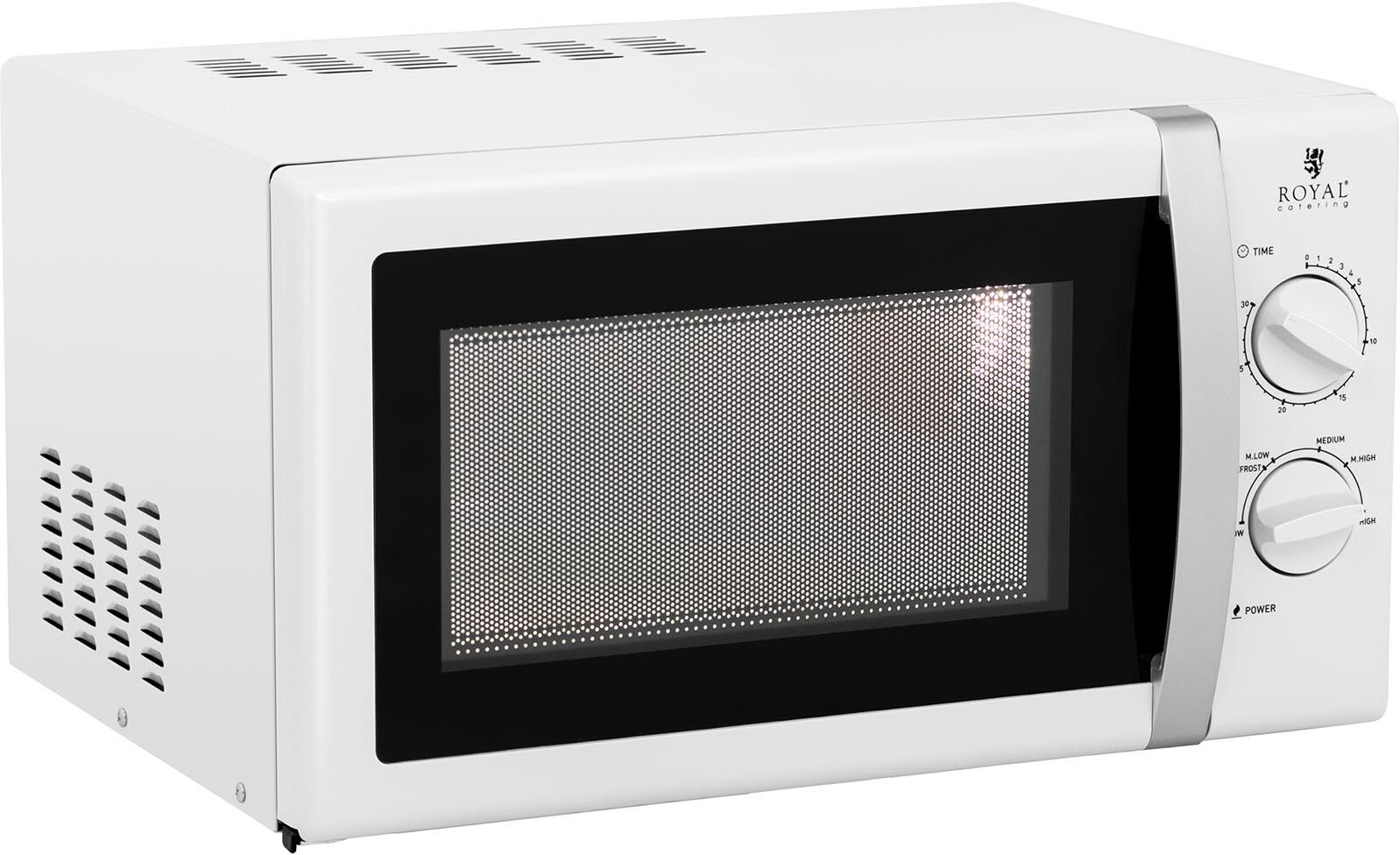 Royal Catering Microonde da 20 litri - 900 W - Maniglia rettangolare RC-MV-03 Royal Catering Microonde da 20 litri - 900 W - Maniglia rettangolare RC-MV-03
