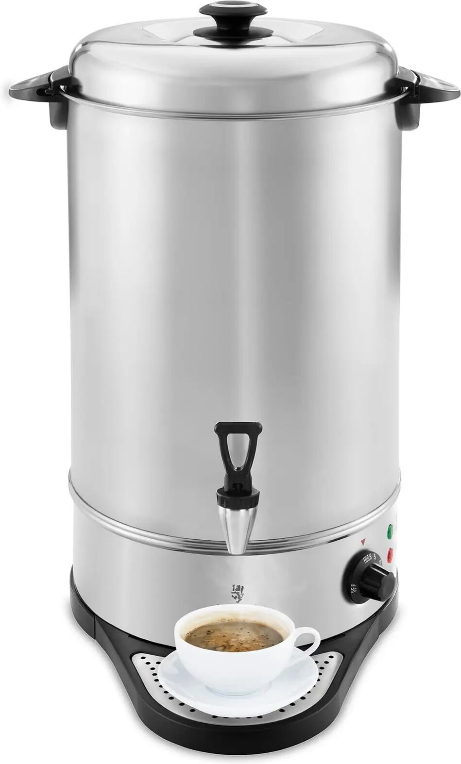 royal catering bollitore professionale – 20 litri – 2200 w – con vaschetta di raccolta rcwk 20a