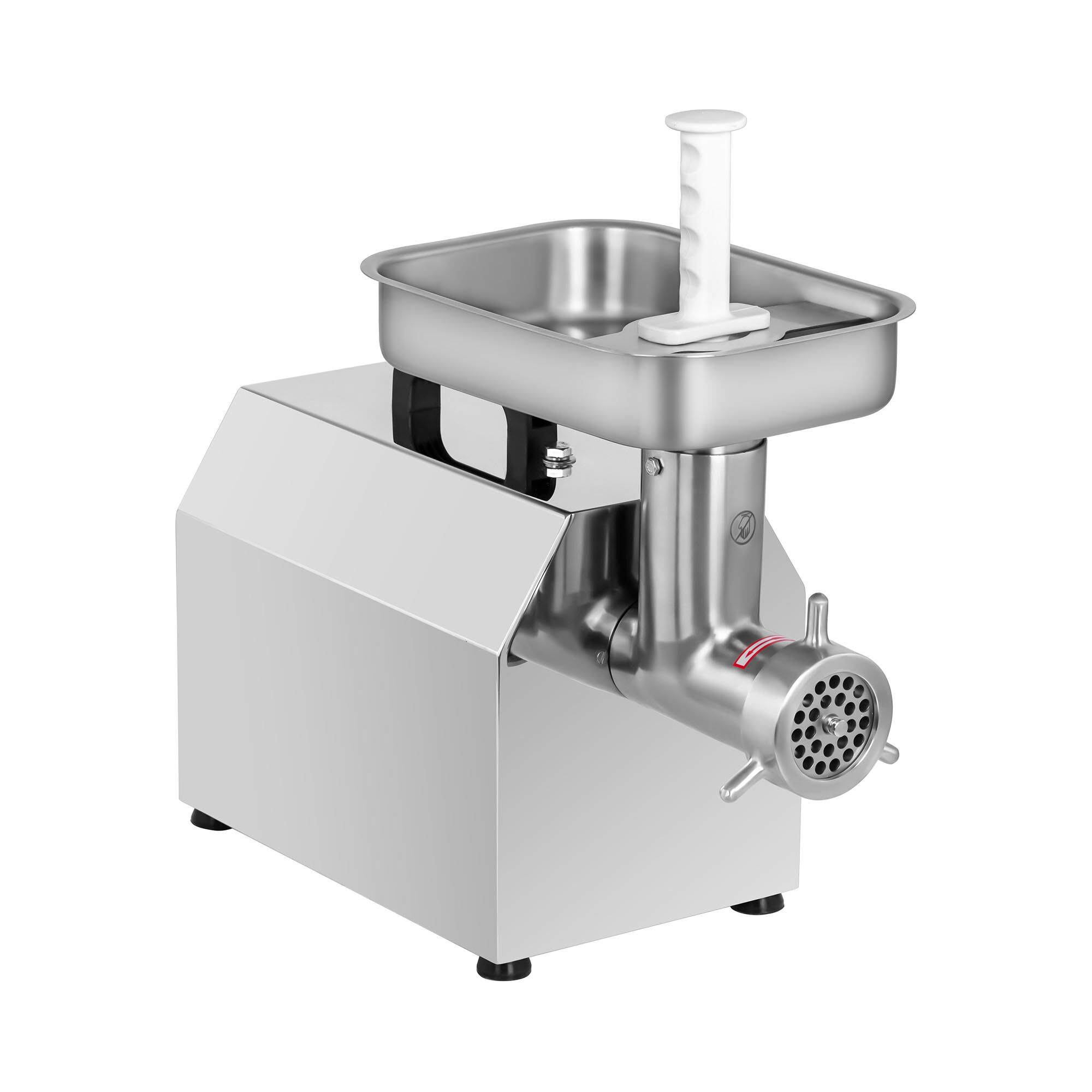 Royal Catering Tritacarne elettrico professionale - 220 kg/h - 3 inserti per salsiccia inclusi RC-MM220