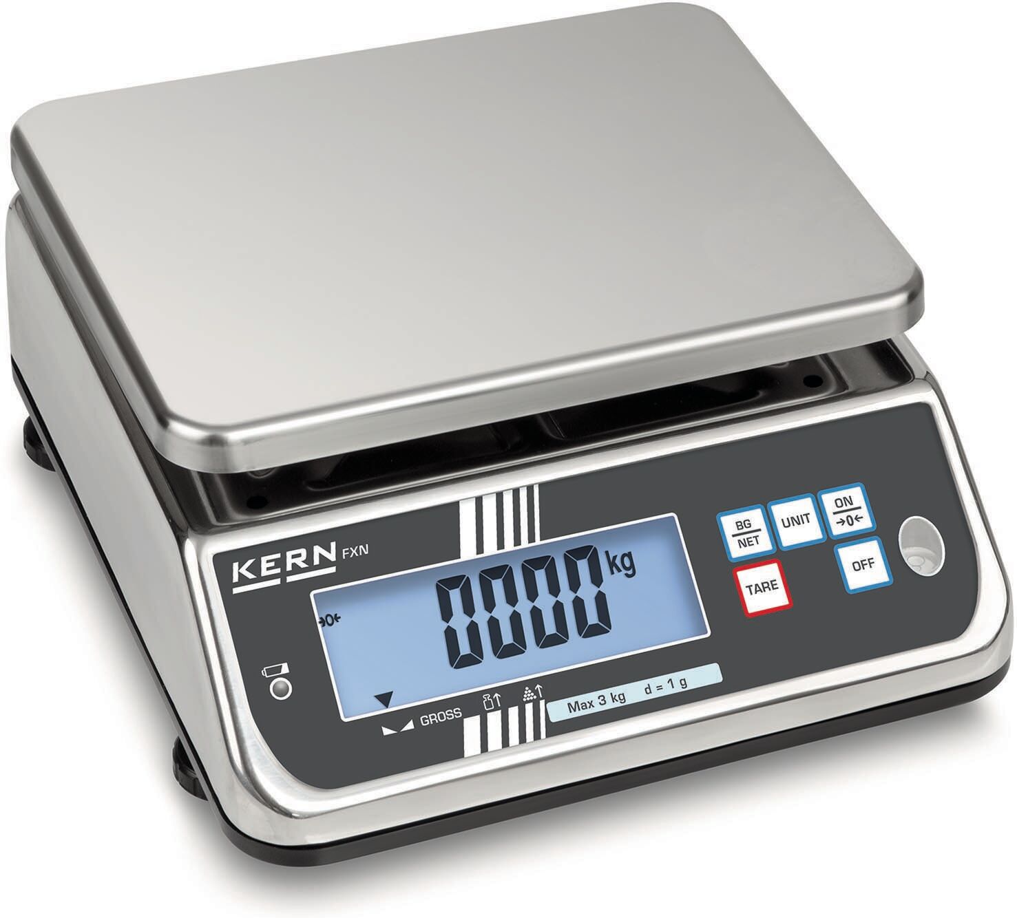 Kern Bilancia da tavolo FXN 30K-3N 30 kg / 5 g Kern Bilancia da tavolo FXN 30K-3N 30 kg / 5 g