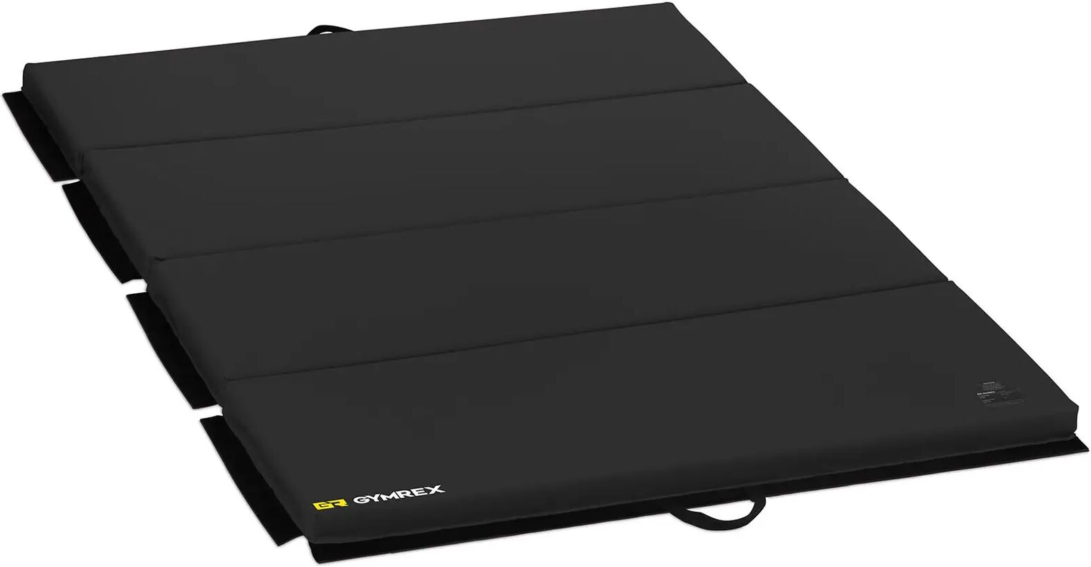 Gymrex Tappetino fitness - 200 x 120 x 5 cm - Pieghevole - Nero - Fino a 170 kg GR-FM_19