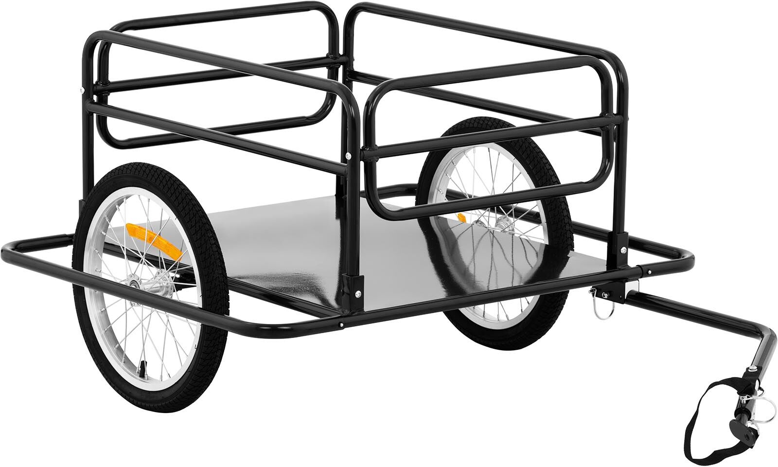 Uniprodo Carrello bici - 50 kg - Riflettori per raggi UNI_TRAILER_07