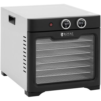 Royal Catering Essiccatore per alimenti - 8 ripiani - 26 l - 800 W - RCDA-26/8 Royal Catering Essiccatore per alimenti - 8 ripiani - 26 l - 800 W - RCDA-26/8