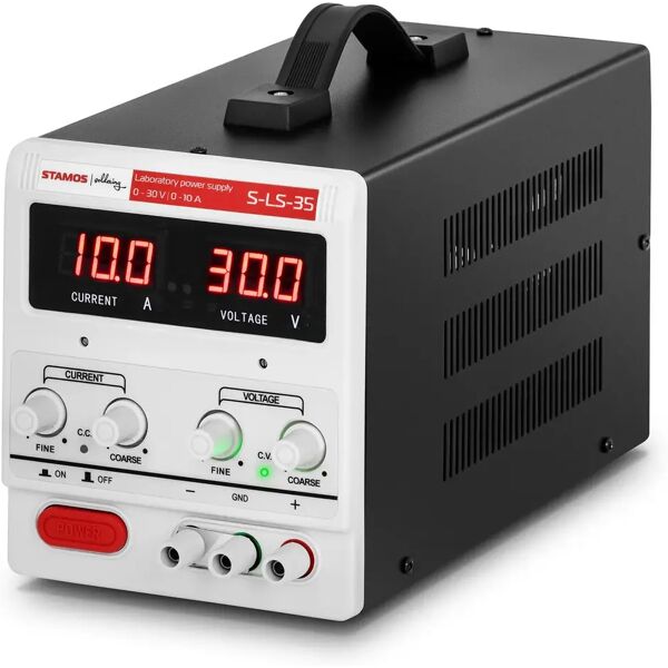 stamos soldering alimentatore da banco - 0-30 v - 0-10 a cc - 300 w s-ls-35