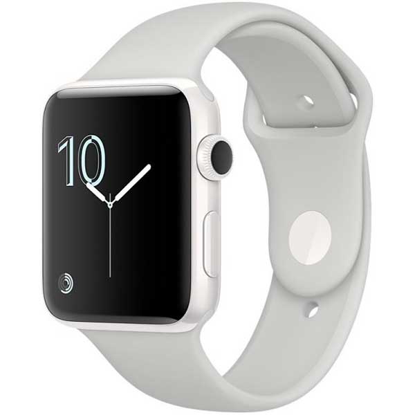 Apple Watch Edition Cassa In Ceramica Bianca Con Cinturino Sport Nuvola (42 Mm)